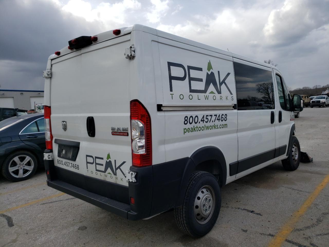 Photo 4 from auction – 2020 RAM PROMASTER with VIN 3C6TRVAG3LE146813