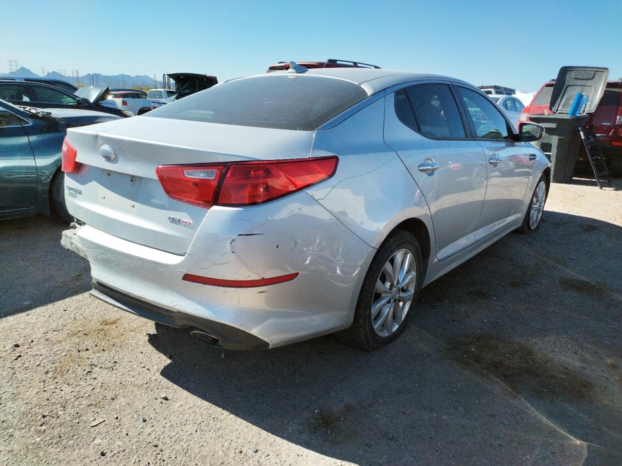 Photo 4 from auction – 2014 KIA OPTIMA EX with VIN 5XXGN4A77EG315984