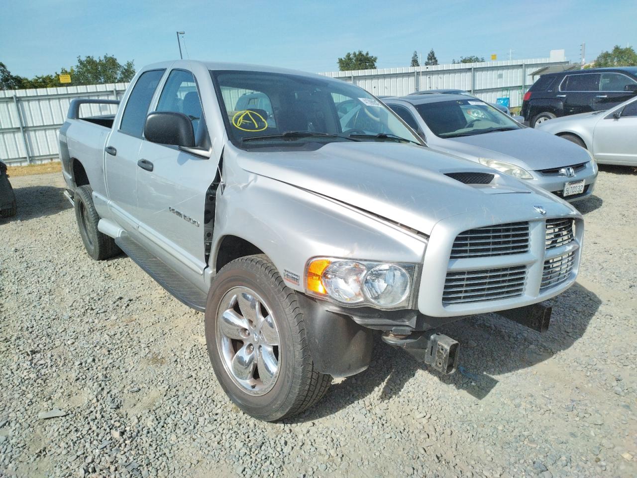 DODGE RAM 1500 S 2005 with VIN 1D7HA18D55J603563 - Photo from auction