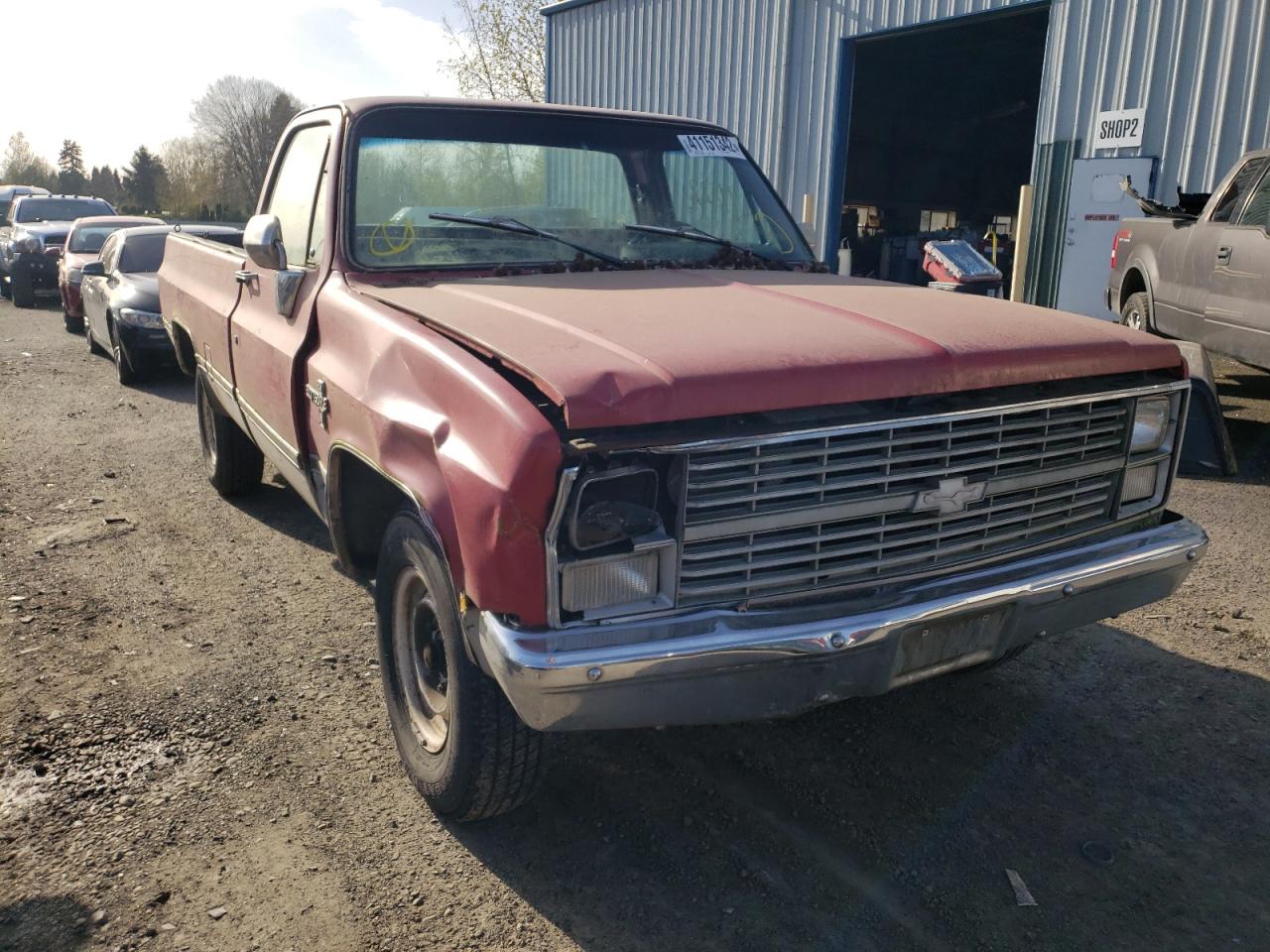 CHEVROLET C20 1984 with VIN 2GCEC24H1E1230294 - Photo from auction