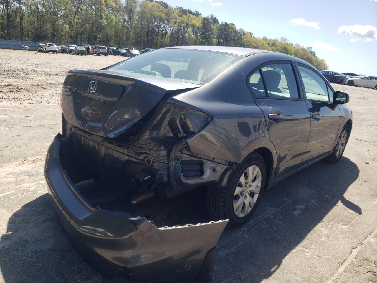 Photo 4 from auction – 2012 HONDA CIVIC LX with VIN 2HGFB2F56CH306379