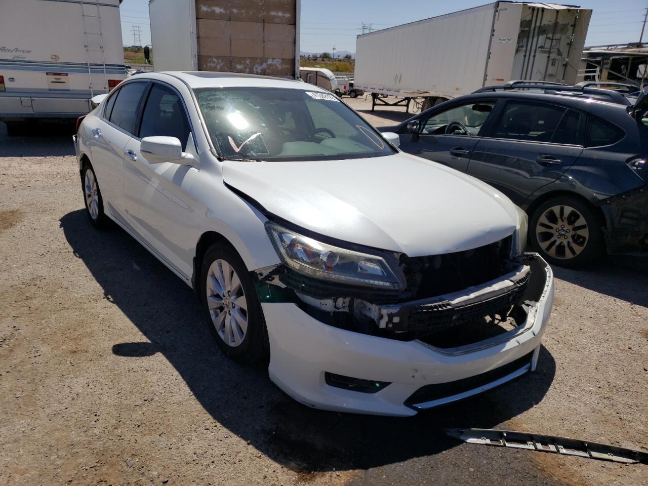 HONDA ACCORD EX 2015 with VIN 1HGCR2F70FA050453 - Photo from auction