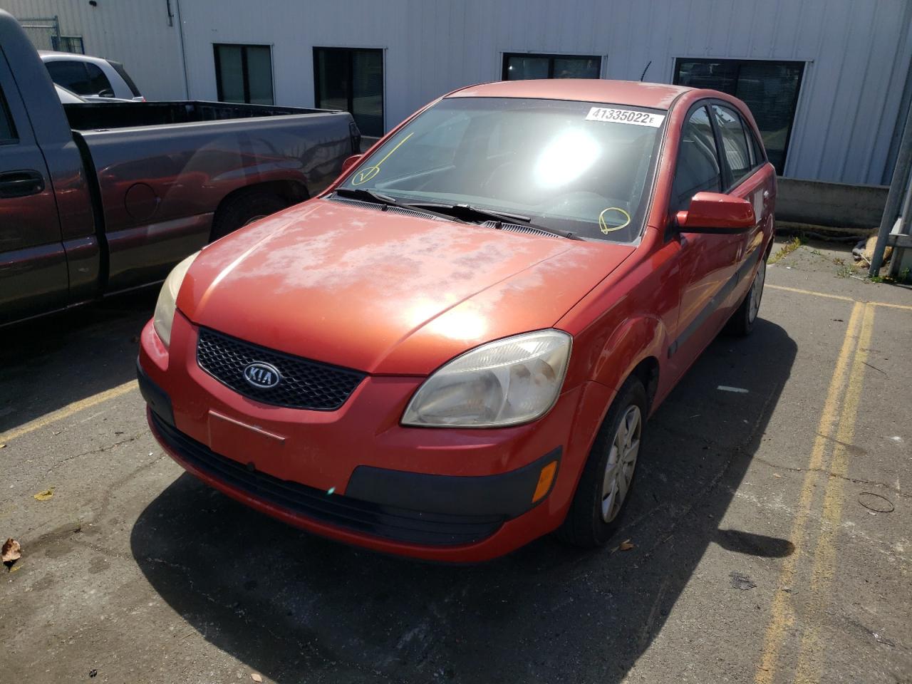 Photo 2 from auction – 2008 KIA RIO 5 SX with VIN KNADE163386304987