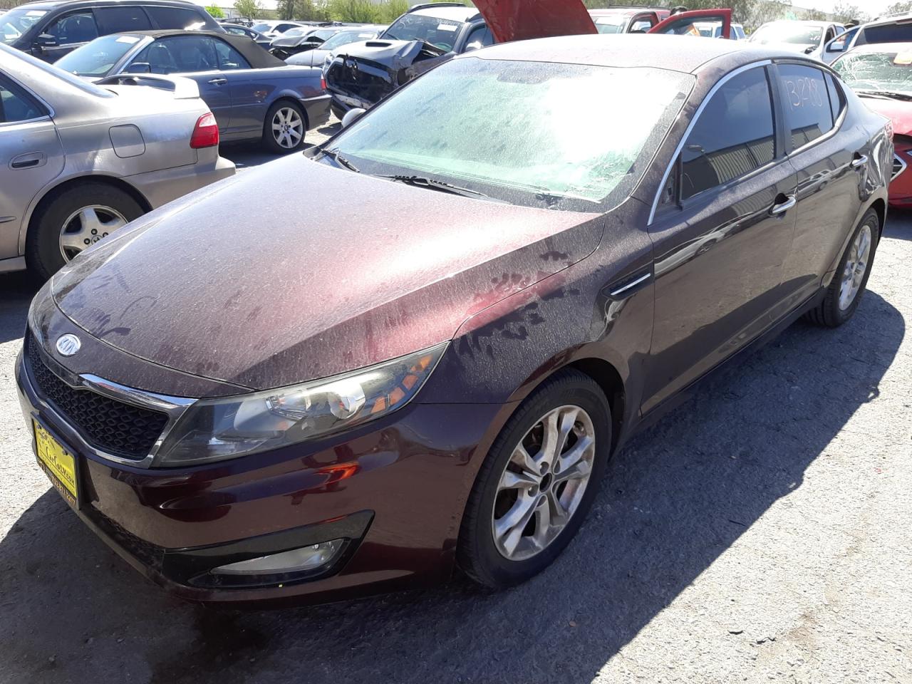 Photo 2 from auction – 2012 KIA OPTIMA LX with VIN 5XXGM4A70CG037817