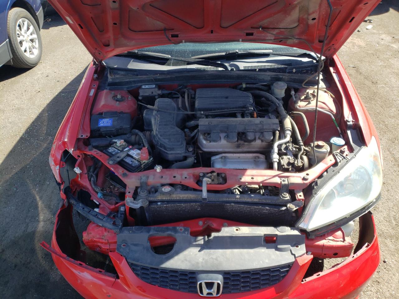 Photo 7 from auction – 2005 HONDA CIVIC LX with VIN 1HGEM22595L046772