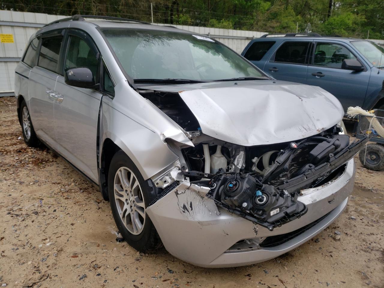HONDA ODYSSEY EX 2012 with VIN 5FNRL5H67CB130464 - Photo from auction
