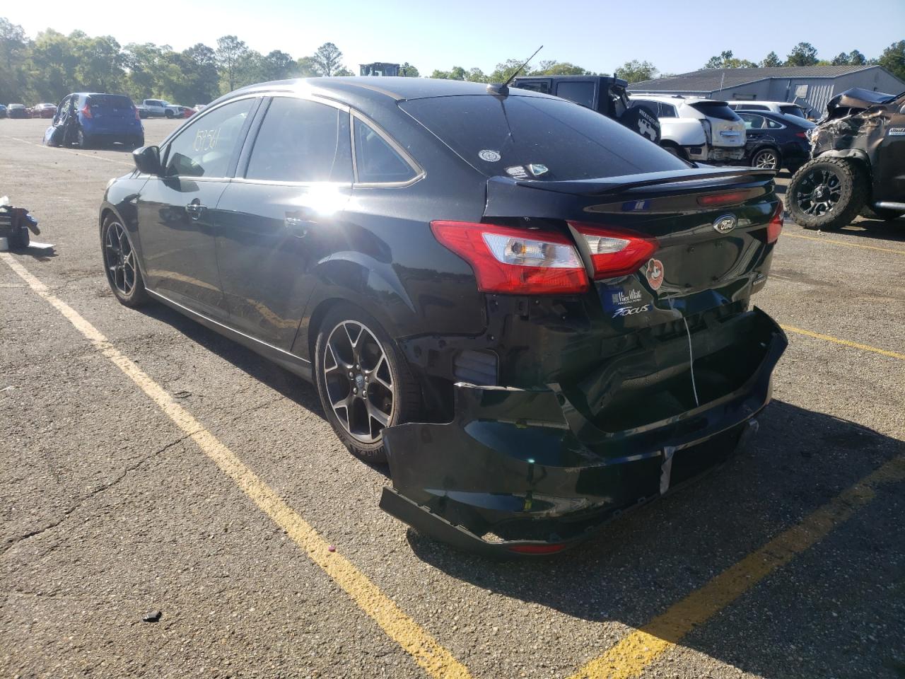 Photo 3 from auction – 2012 FORD FOCUS SE with VIN 1FAHP3F26CL399384