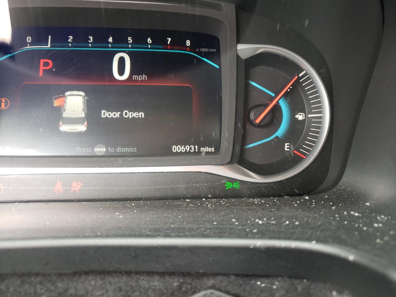 Photo 8 from auction – 2022 HONDA PILOT TOUR with VIN 5FNYF5H98NB004680