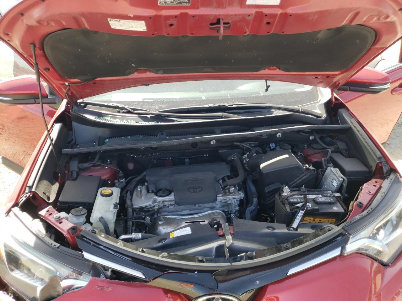 Photo 7 from auction – 2017 TOYOTA RAV4 XLE with VIN 2T3RFREVXHW596935