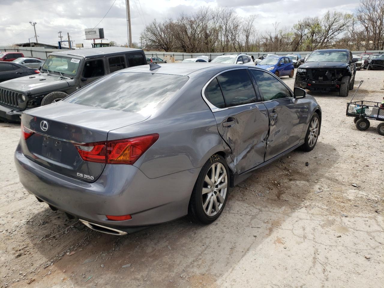 Photo 4 from auction – 2015 LEXUS GS 350 with VIN JTHBE1BL8FA007111