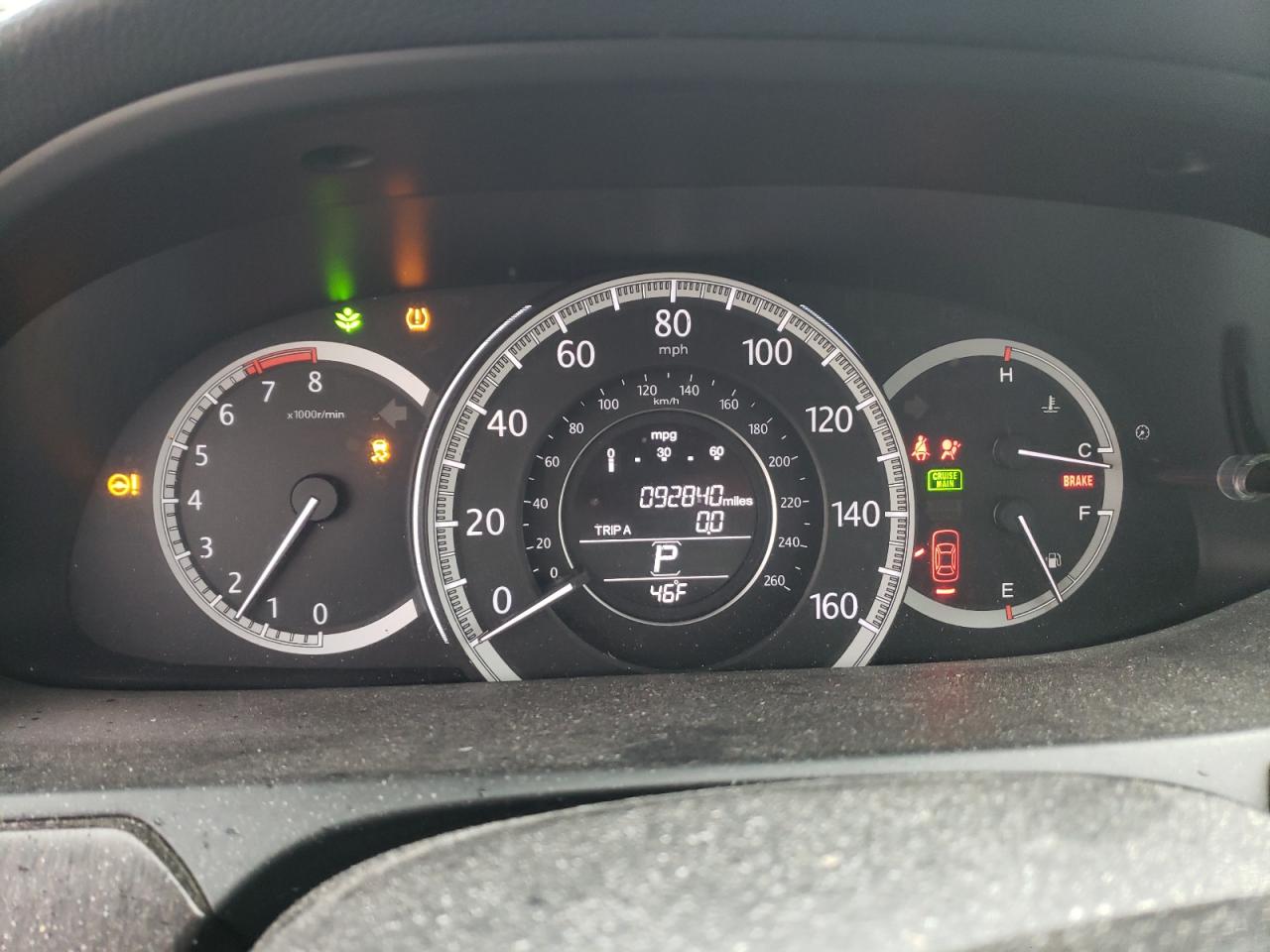 Photo 8 from auction – 2015 HONDA ACCORD EX with VIN 1HGCR2F79FA203430