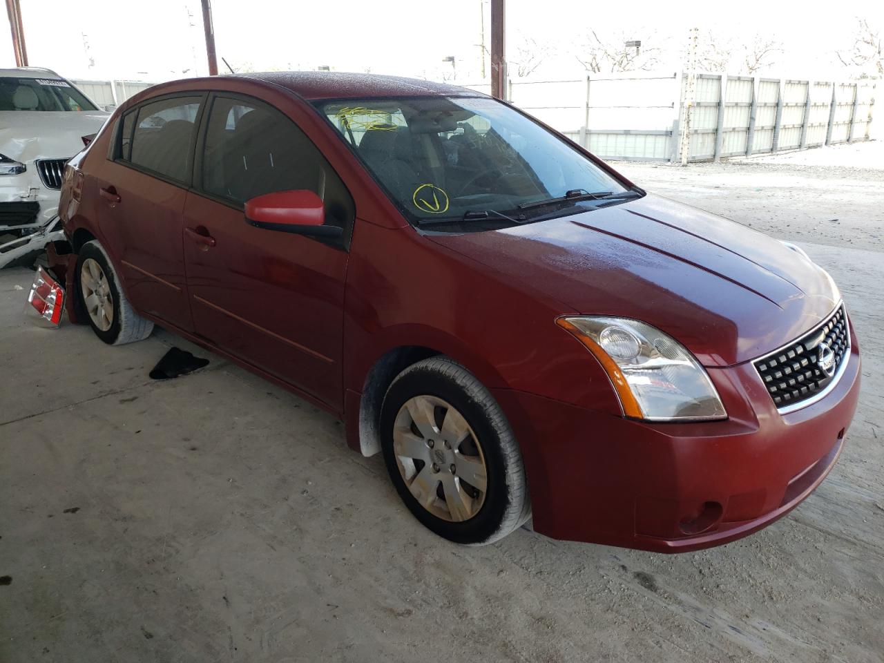 NISSAN SENTRA 2.0 2008 with VIN 3N1AB61E28L637937 - Photo from auction