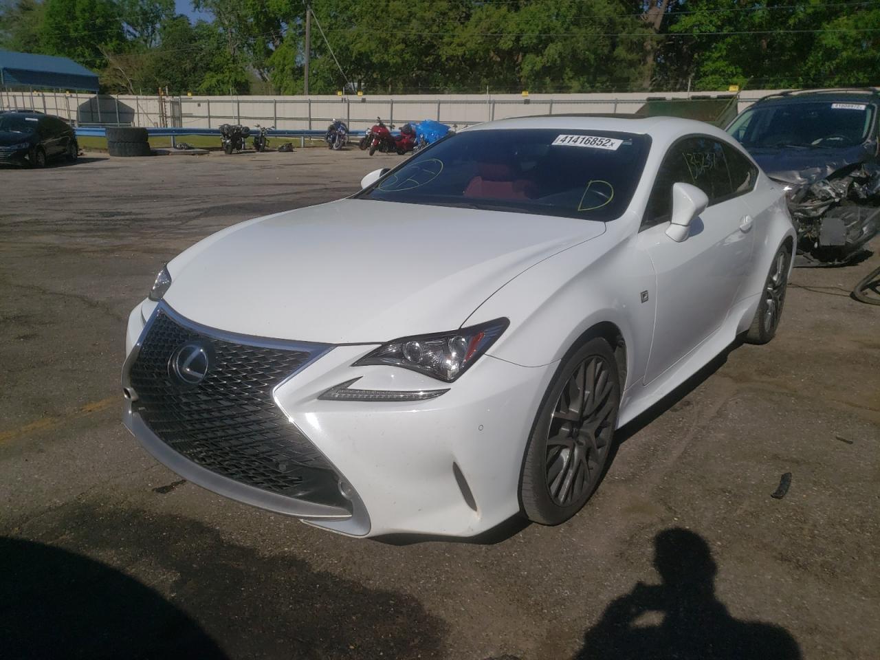 Photo 2 from auction – 2015 LEXUS RC 350 with VIN JTHHE5BC3F5009908