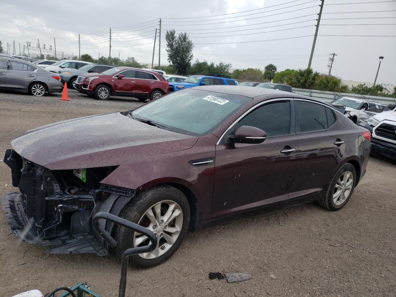 Photo 2 from auction – 2013 KIA OPTIMA LX with VIN 5XXGM4A73DG129117