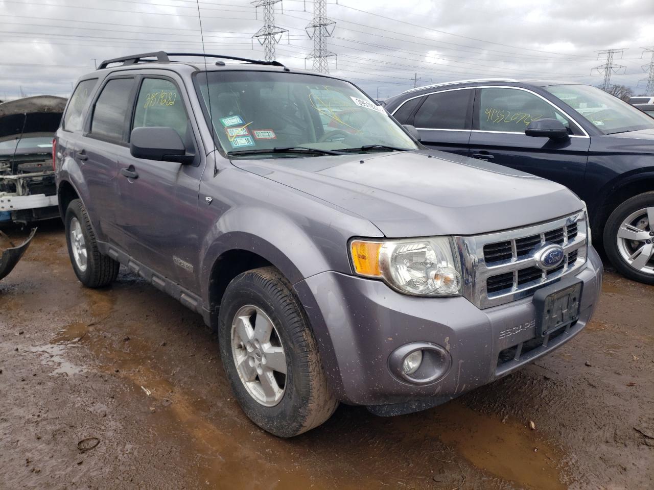 FORD ESCAPE 2008 with VIN 1FMCU93148KB05825 - Photo from auction
