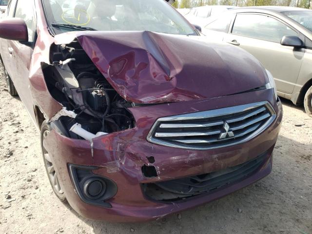 Photo 9 from auction – 2019 MITSUBISHI MIRAGE G4 with VIN ML32F3FJ7KHF16875