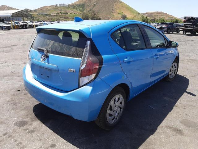 Photo 4 from auction – 2016 TOYOTA PRIUS C with VIN JTDKDTB34G1134052