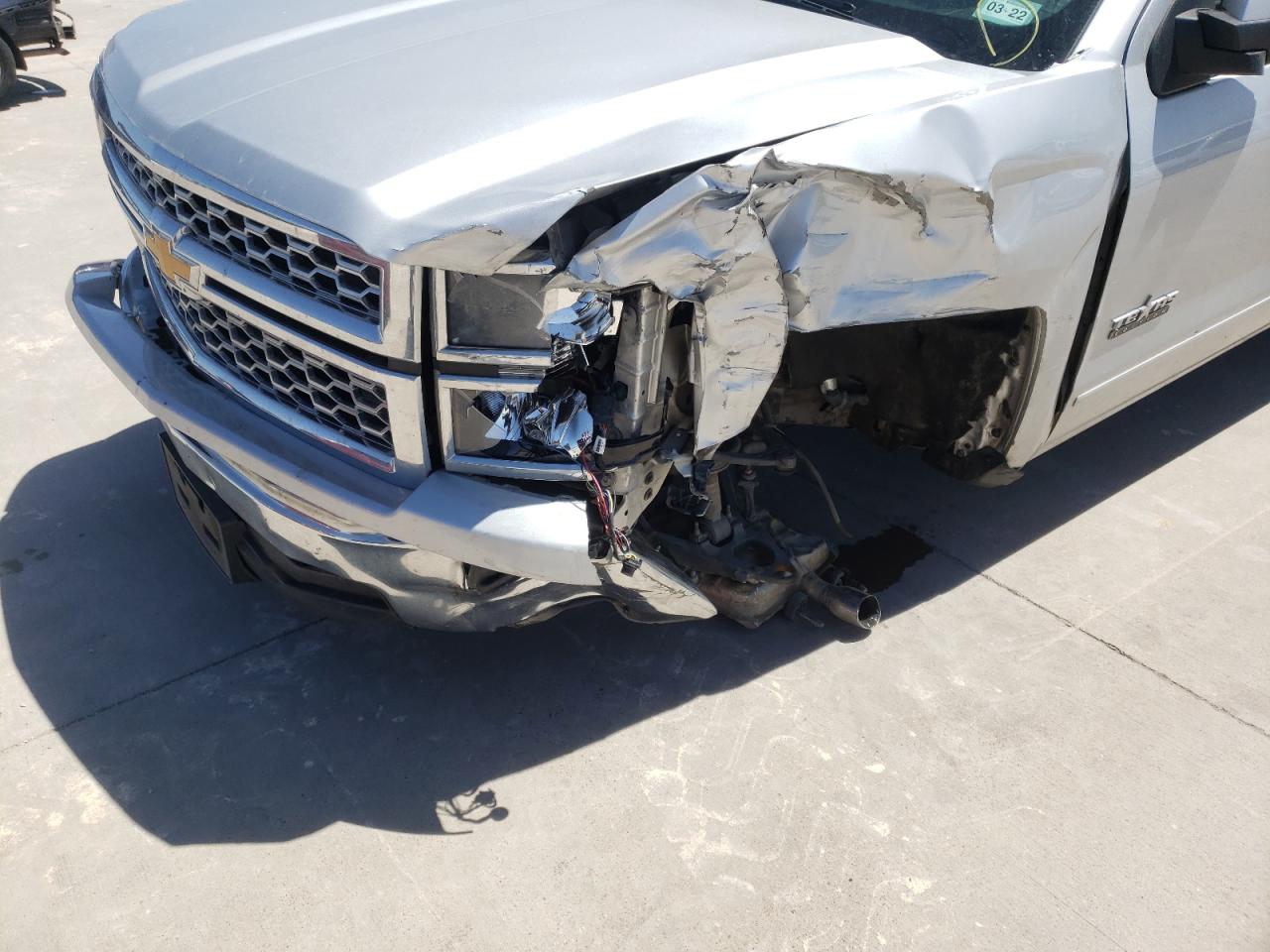 Photo 9 from auction – 2015 CHEVROLET SILVERADO with VIN 3GCPCREC2FG270588