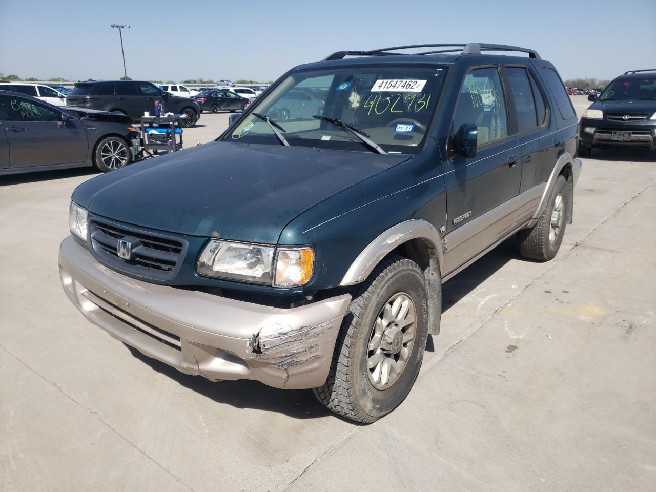Photo 2 from auction – 2001 HONDA PASSPORT E with VIN 4S6DM58W514402931