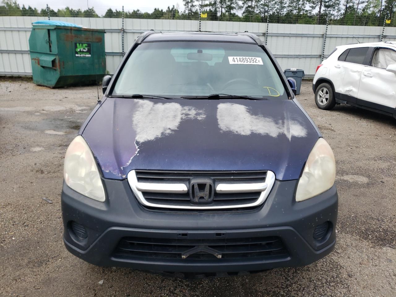 Photo 9 from auction – 2005 HONDA CR-V EX with VIN SHSRD78825U330285