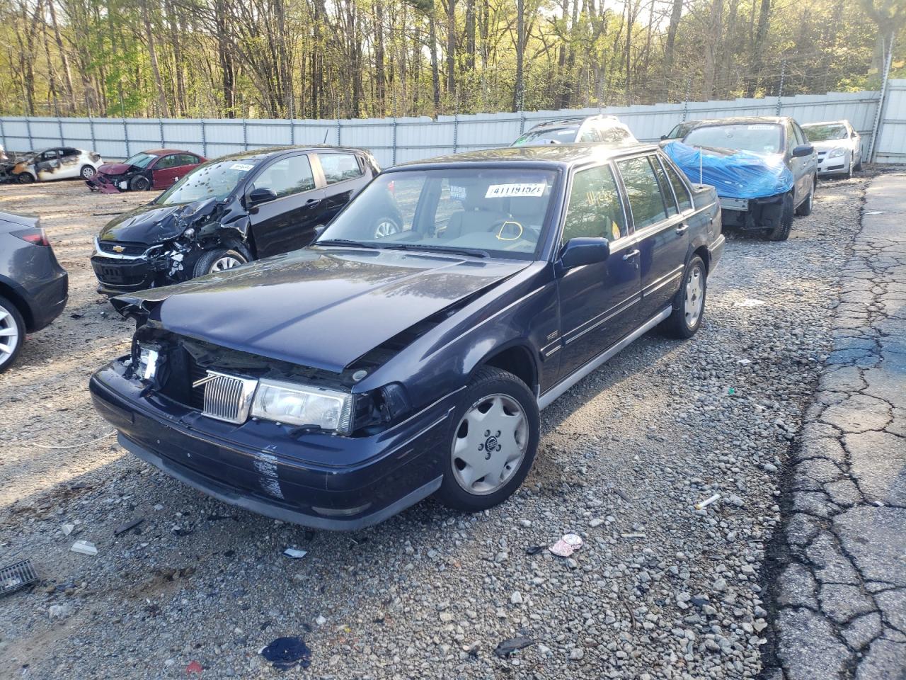 VOLVO 960 1997 with VIN YV1KS9603V1102001 - Photo from auction