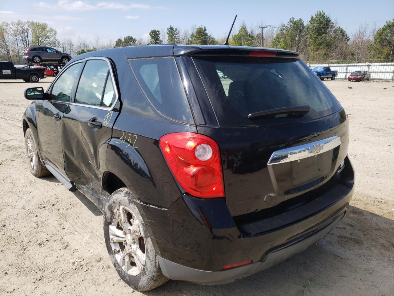 Photo 3 from auction – 2013 CHEVROLET EQUINOX LS with VIN 2GNALBEK2D6291994