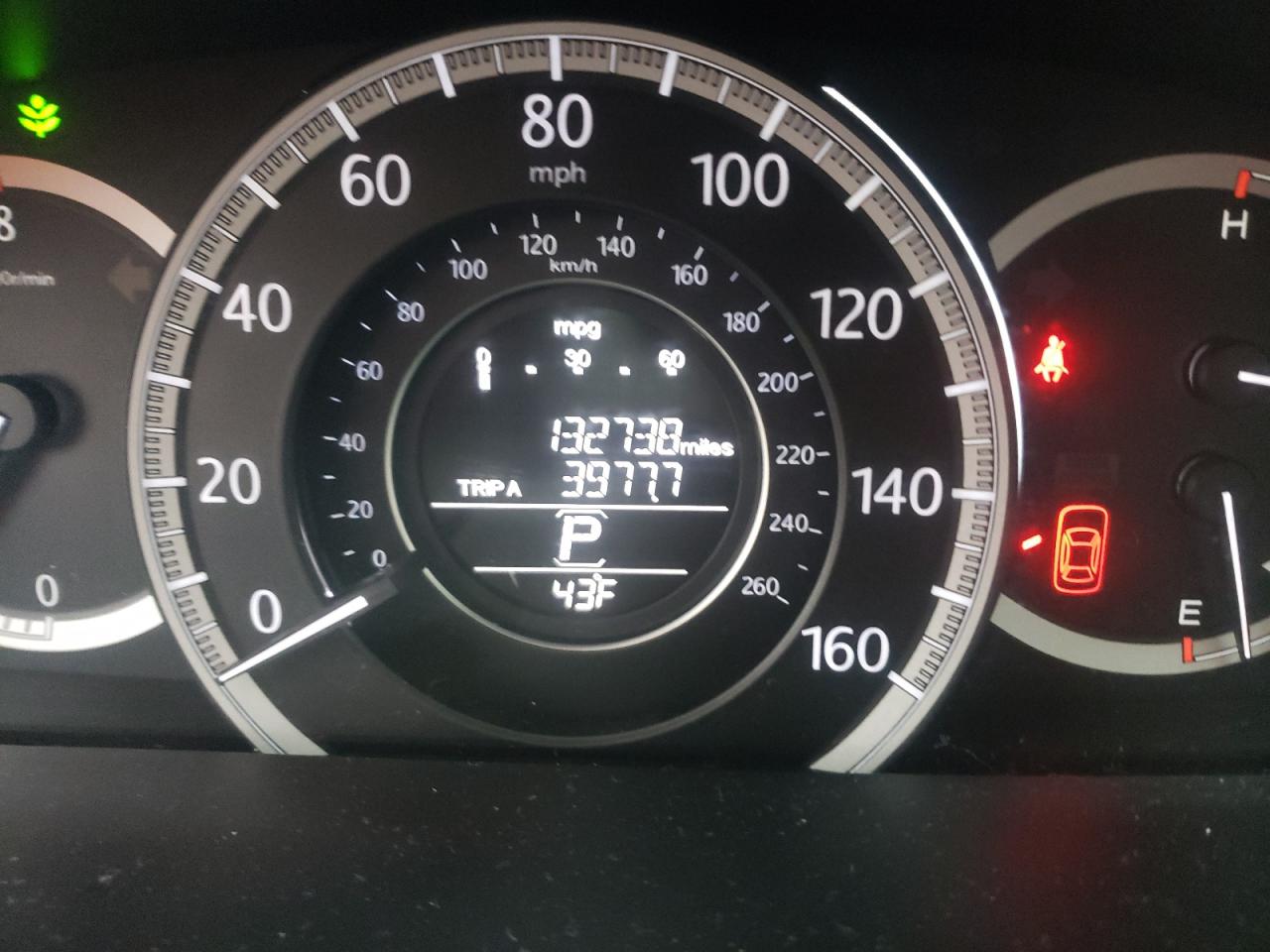 Photo 8 from auction – 2014 HONDA ACCORD LX with VIN 1HGCR2F33EA251243