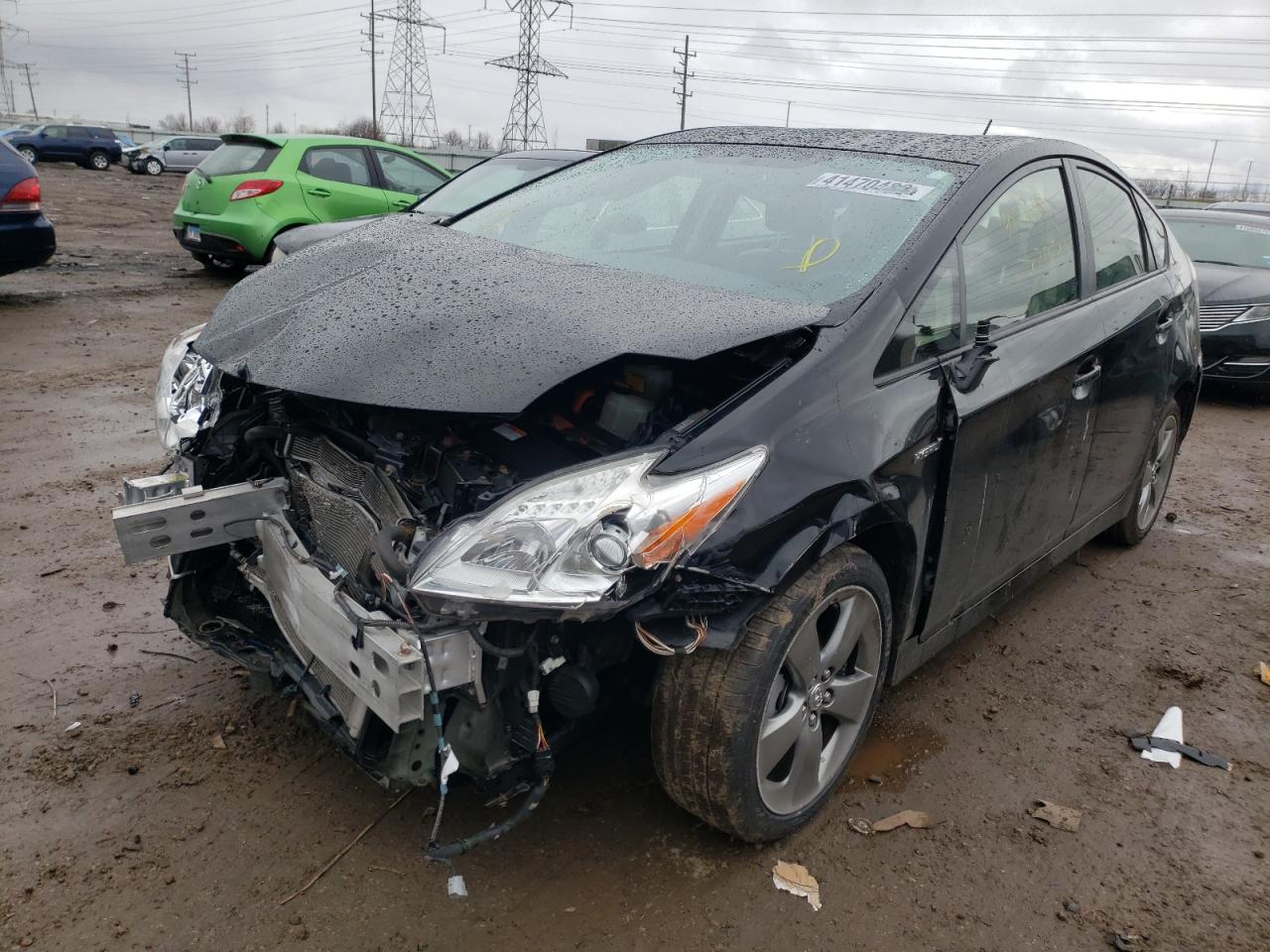 Photo 2 from auction – 2013 TOYOTA PRIUS with VIN JTDKN3DU8D5618426