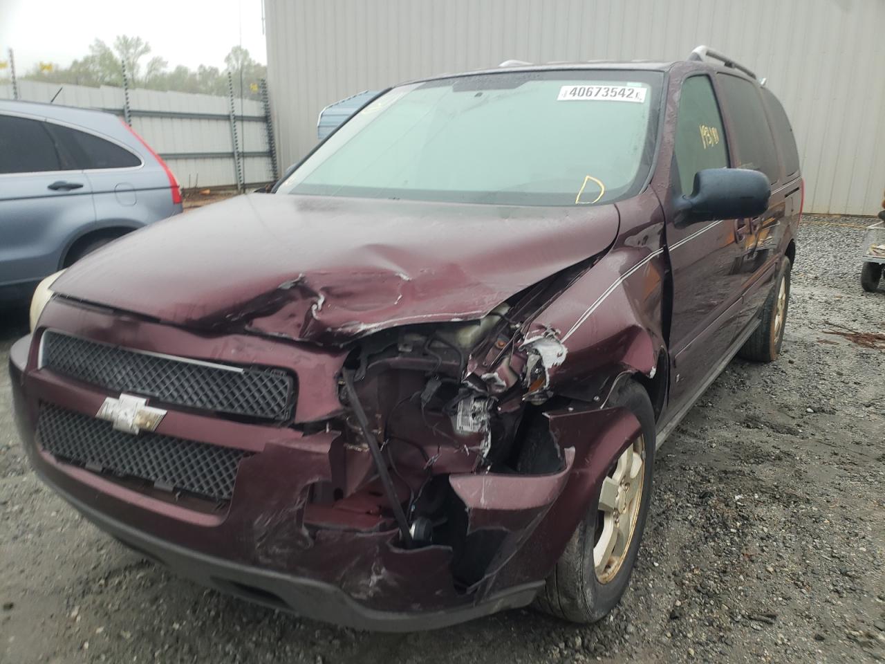 Photo 2 from auction – 2007 CHEVROLET UPLANDER L with VIN 1GNDV33167D112899