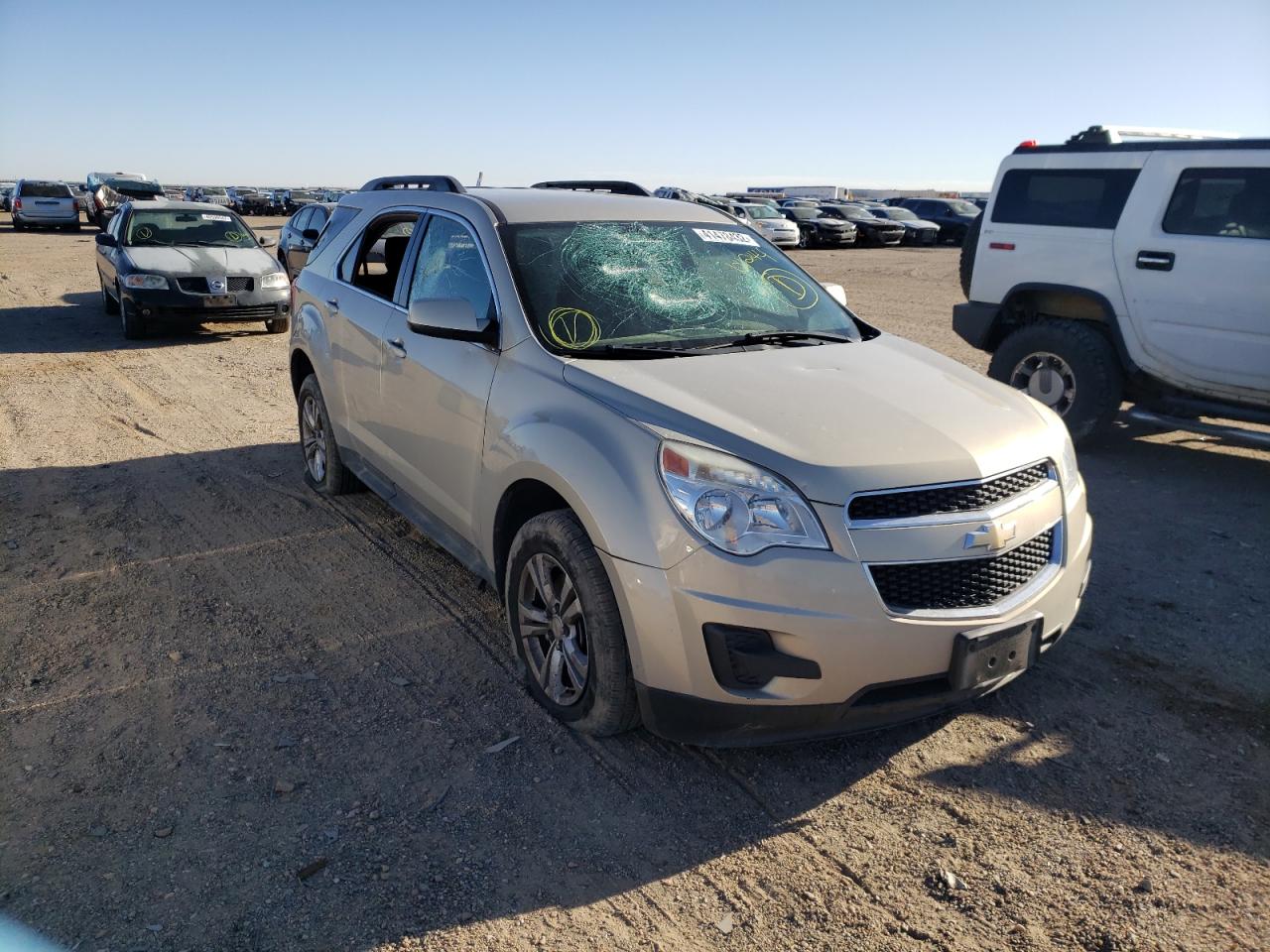 CHEVROLET EQUINOX LT 2011 with VIN 2CNALDEC9B6467249 - Photo from auction