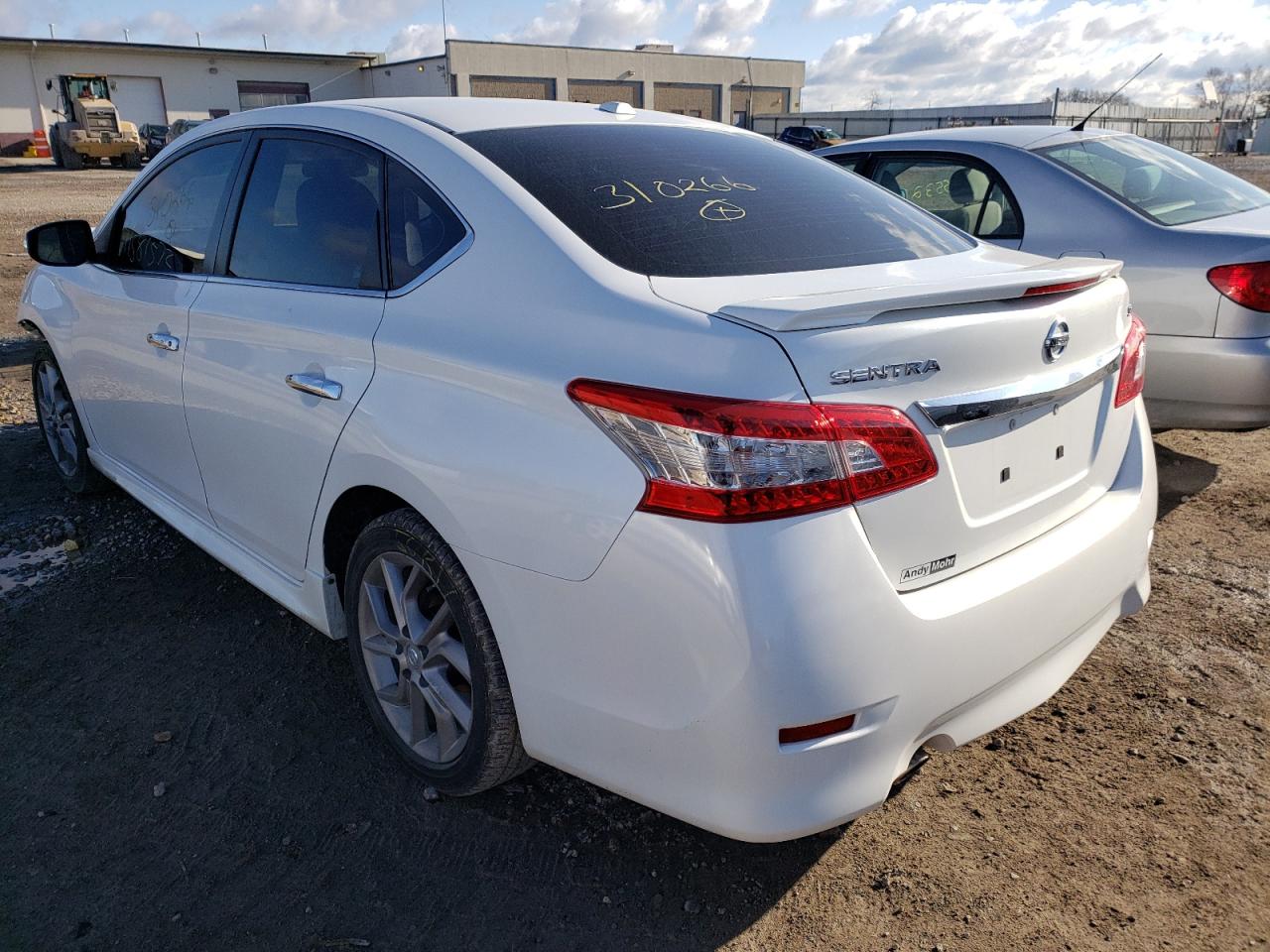Photo 3 from auction – 2015 NISSAN SENTRA S with VIN 3N1AB7AP2FY310266