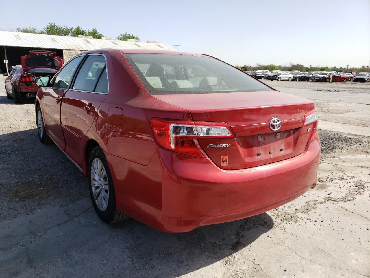 Photo 3 from auction – 2012 TOYOTA CAMRY BASE with VIN 4T4BF1FK4CR261765