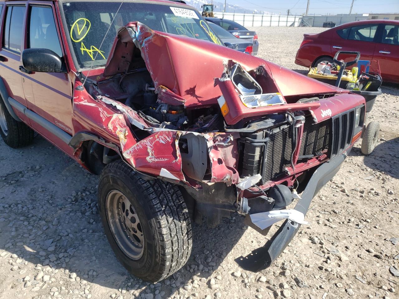 Photo 9 from auction – 1998 JEEP CHEROKEE S with VIN 1J4FJ68S7WL285250