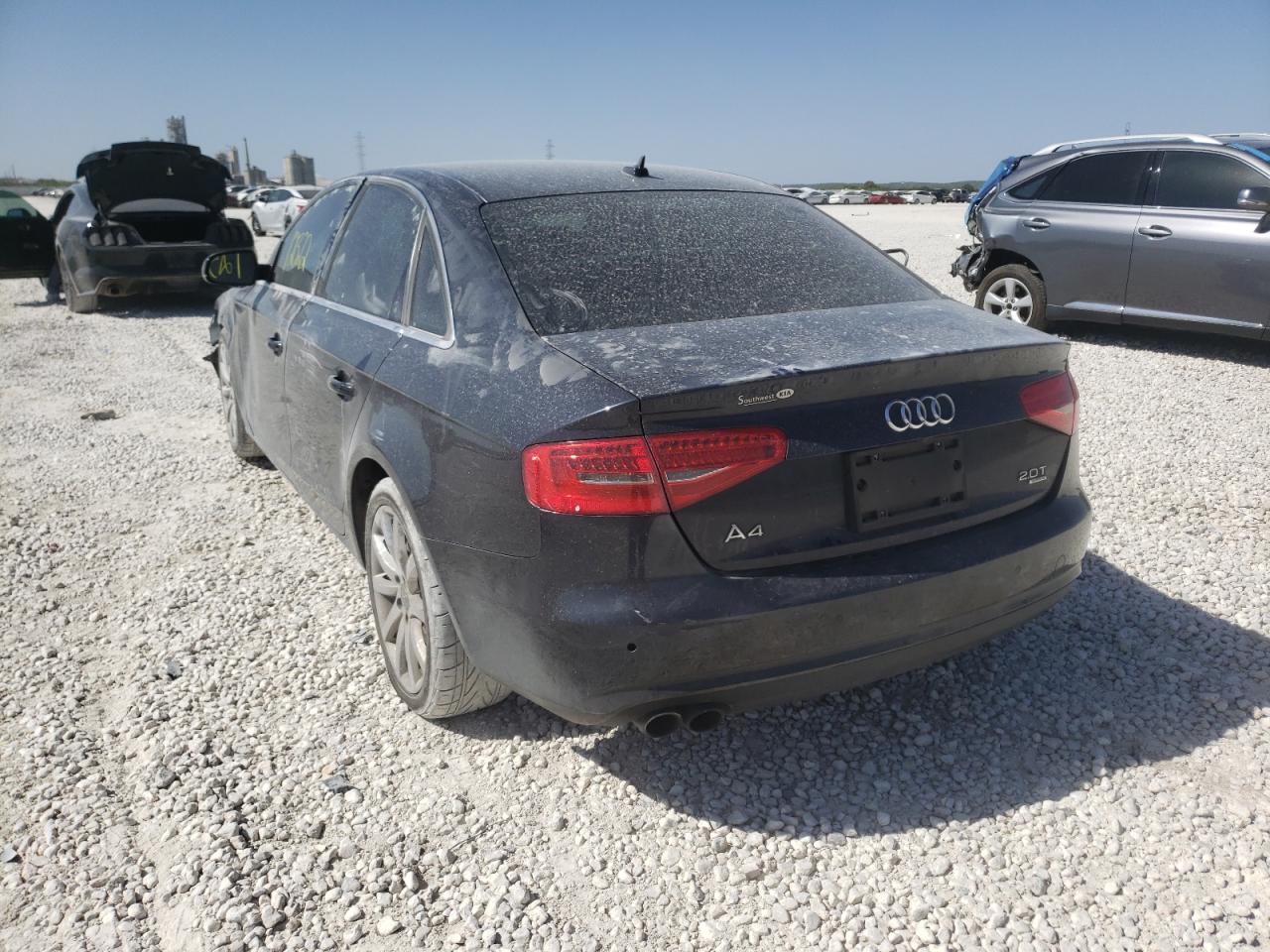 Photo 3 from auction – 2013 AUDI A4 PRESTIG with VIN WAUKFAFL3DN024619