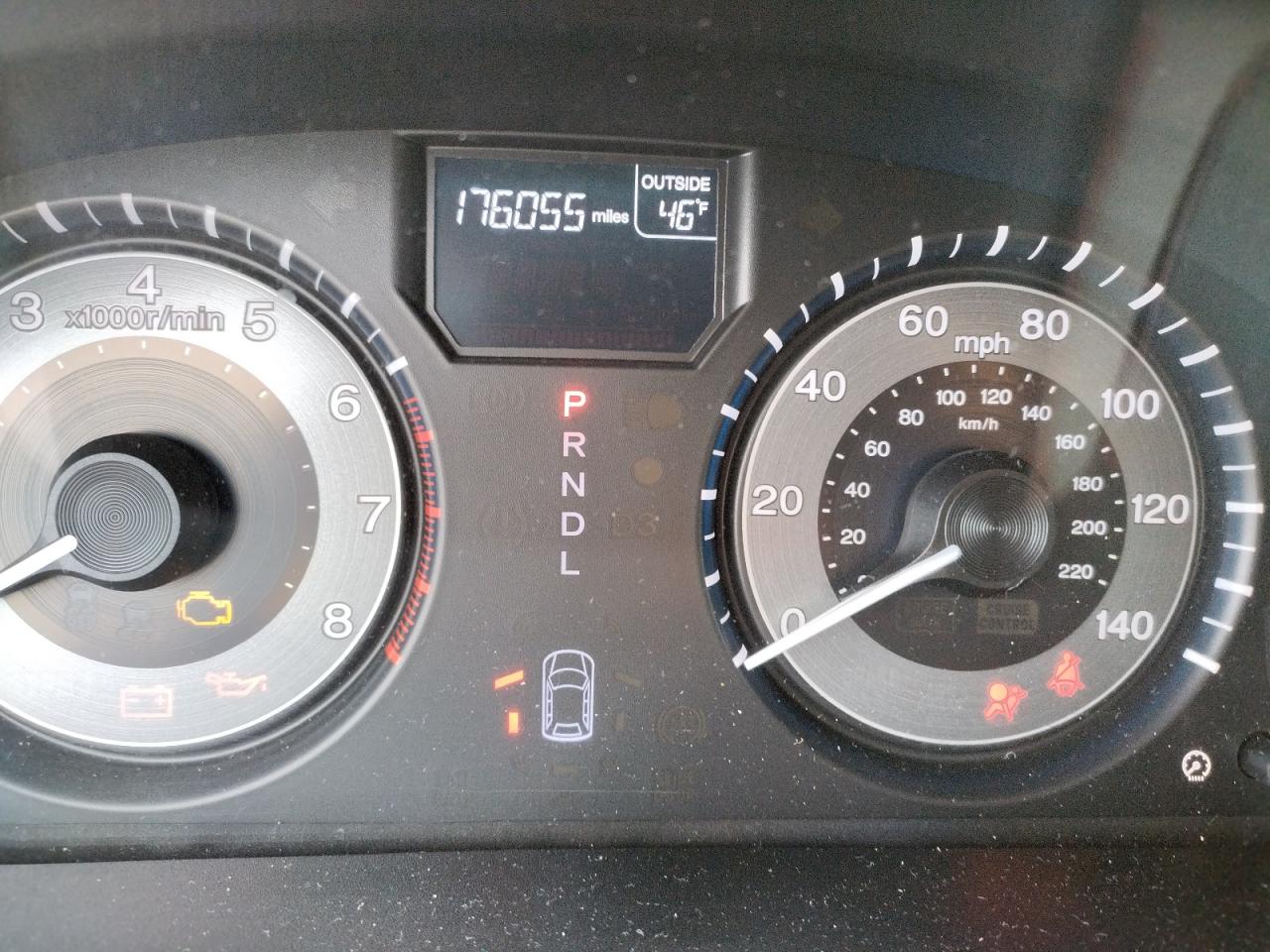Photo 8 from auction – 2011 HONDA ODYSSEY EX with VIN 5FNRL5H65BB077231