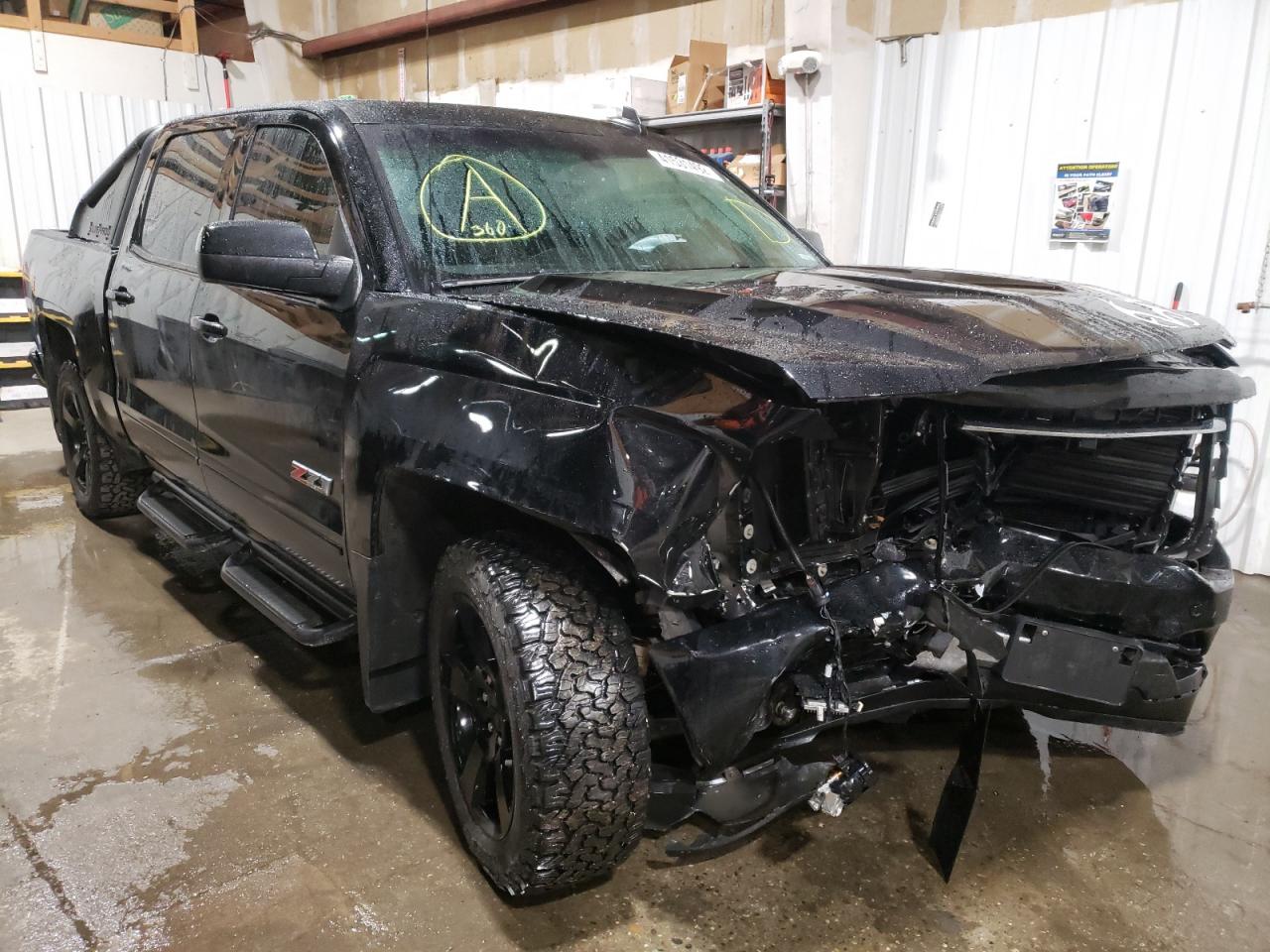 CHEVROLET SILVERADO 2017 with VIN 3GCUKSECXHG258107 - Photo from auction