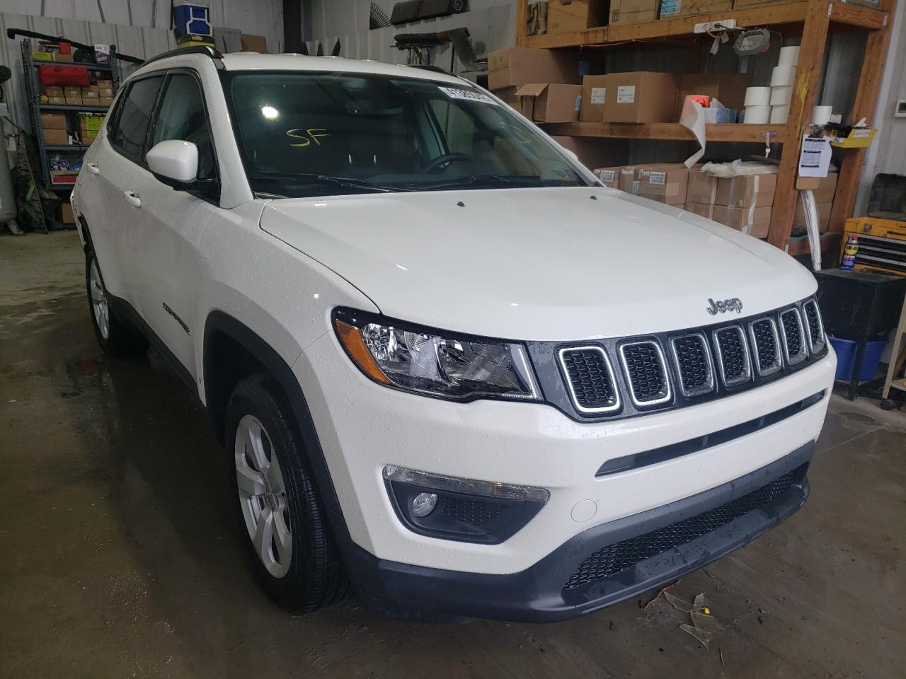 JEEP COMPASS LA 2021 with VIN 3C4NJDBB5MT502942 - Photo from auction