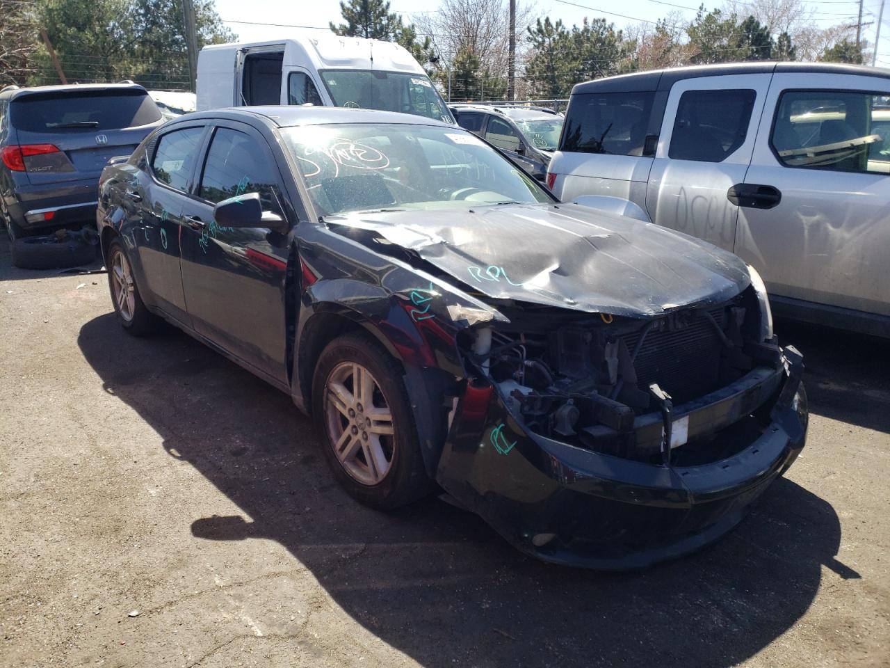 DODGE AVENGER SX 2009 with VIN 1B3LC56BX9N504017 - Photo from auction