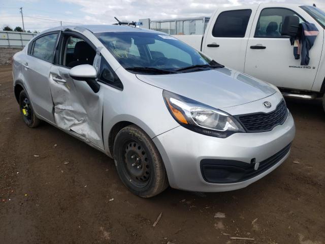 KIA RIO LX 2013 with VIN KNADM4A36D6258335 - Photo from auction