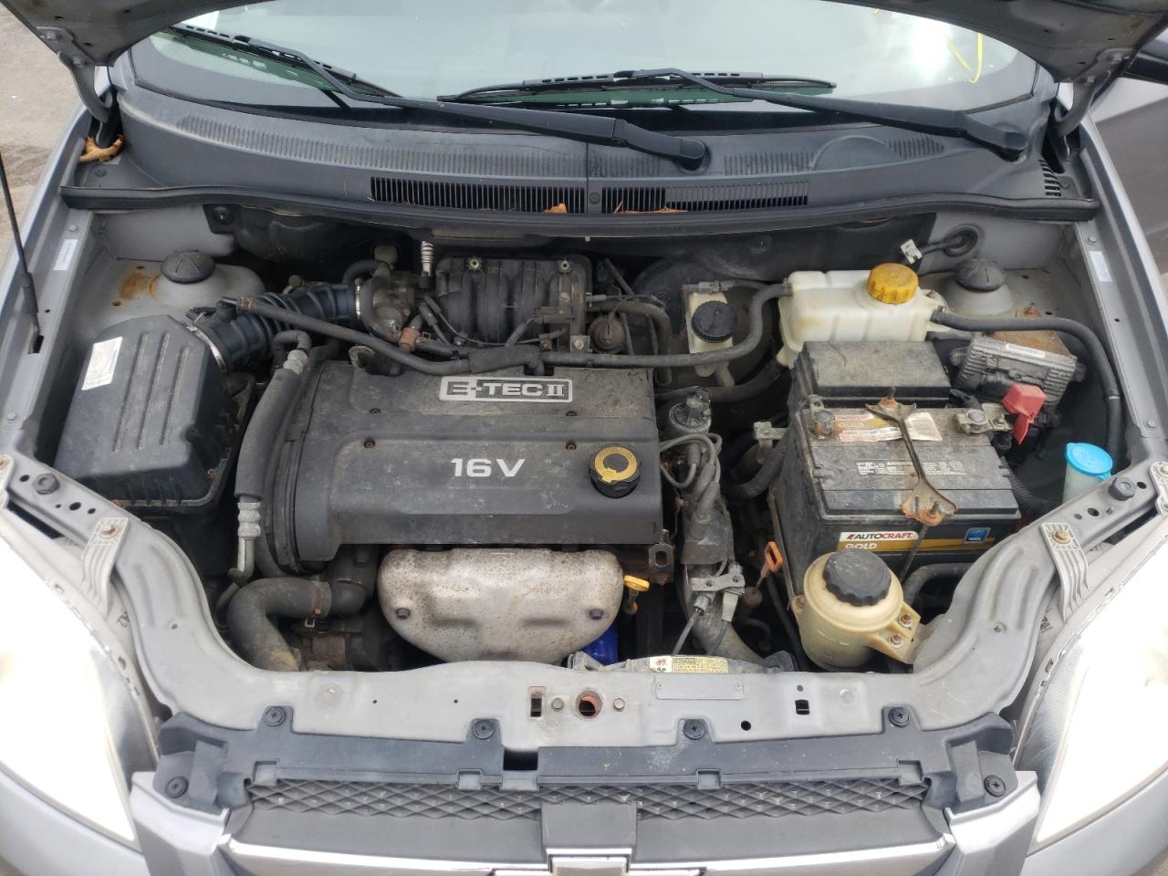Photo 7 from auction – 2008 CHEVROLET AVEO BASE with VIN KL1TD56638B202817