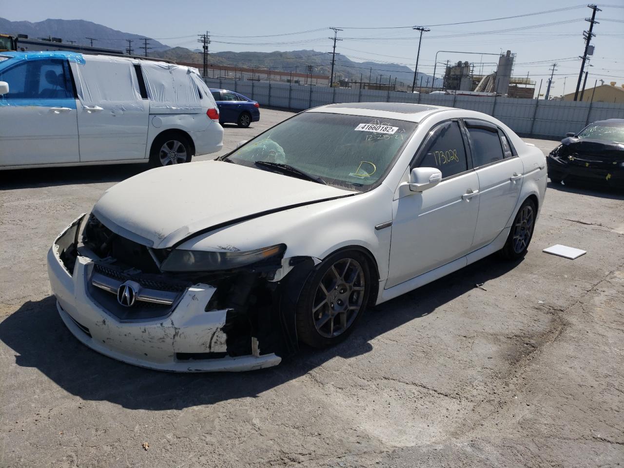 Photo 2 from auction – 2007 ACURA TL TYPE S with VIN 19UUA76647A016937