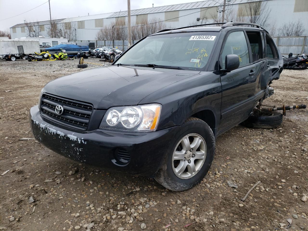 Photo 2 from auction – 2003 TOYOTA HIGHLANDER with VIN JTEGF21A930114577