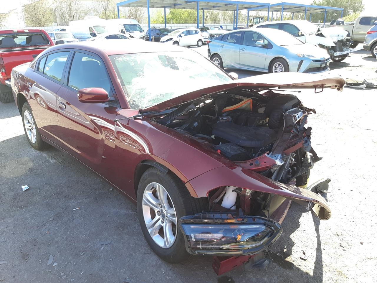 DODGE CHARGER SX 2021 with VIN 2C3CDXBG6MH632205 - Photo from auction