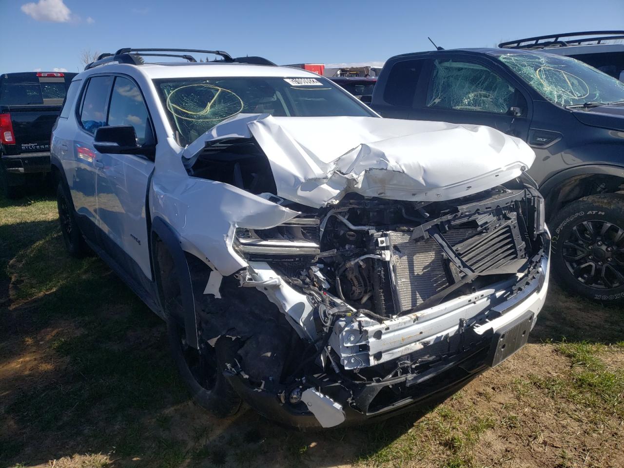Photo 1 from auction – 2021 GMC ACADIA AT4 with VIN 1GKKNLLS6MZ226509