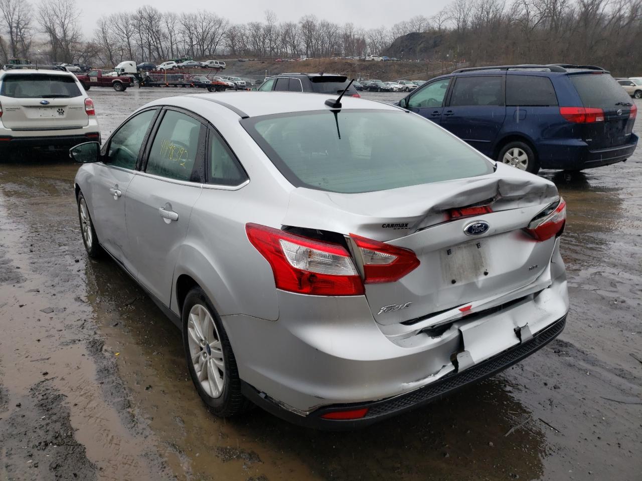 Photo 3 from auction – 2012 FORD FOCUS SEL with VIN 1FAHP3H21CL325366