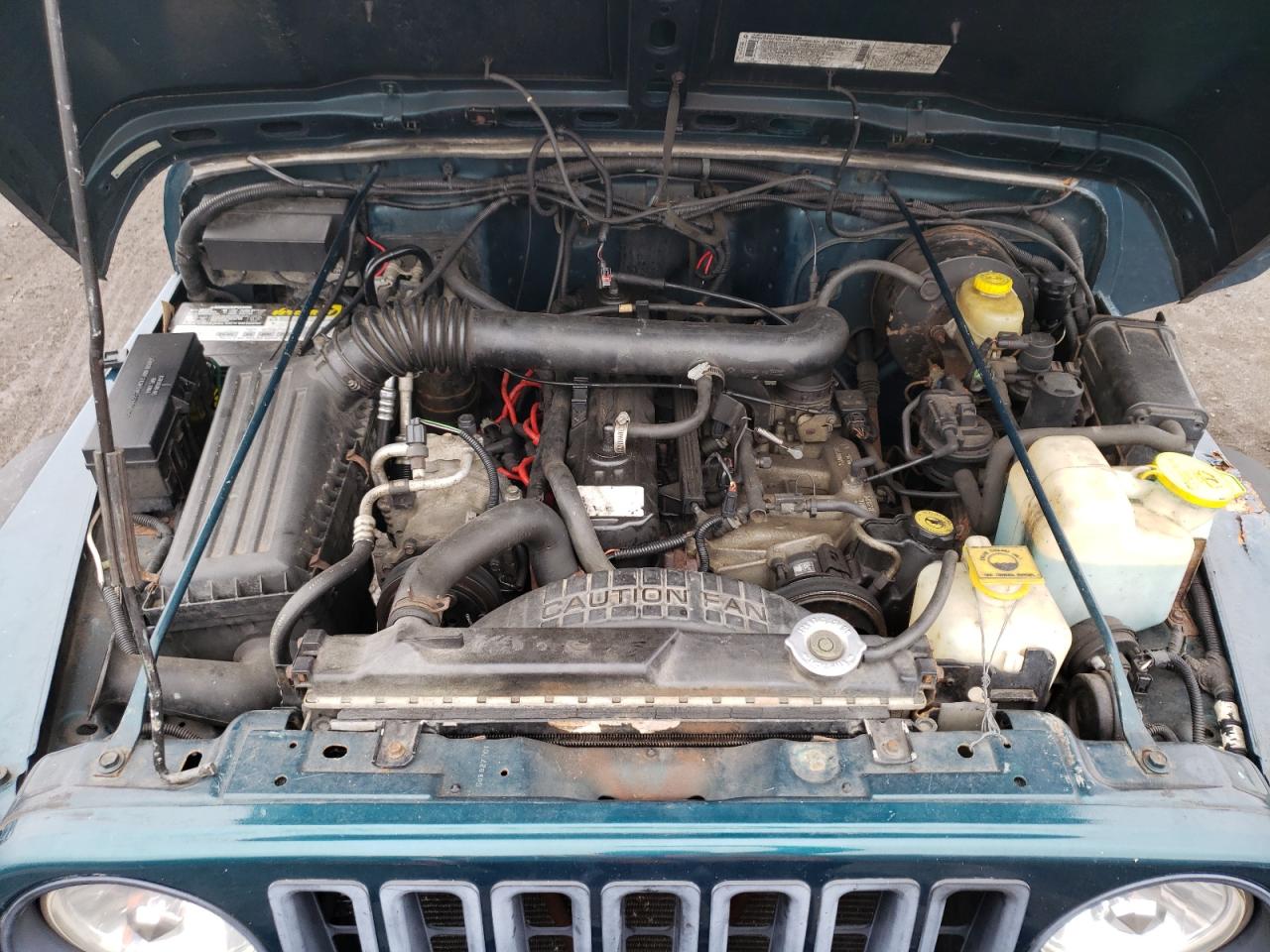 Photo 7 from auction – 1998 JEEP WRANGLER / with VIN 1J4FY19S6WP734827