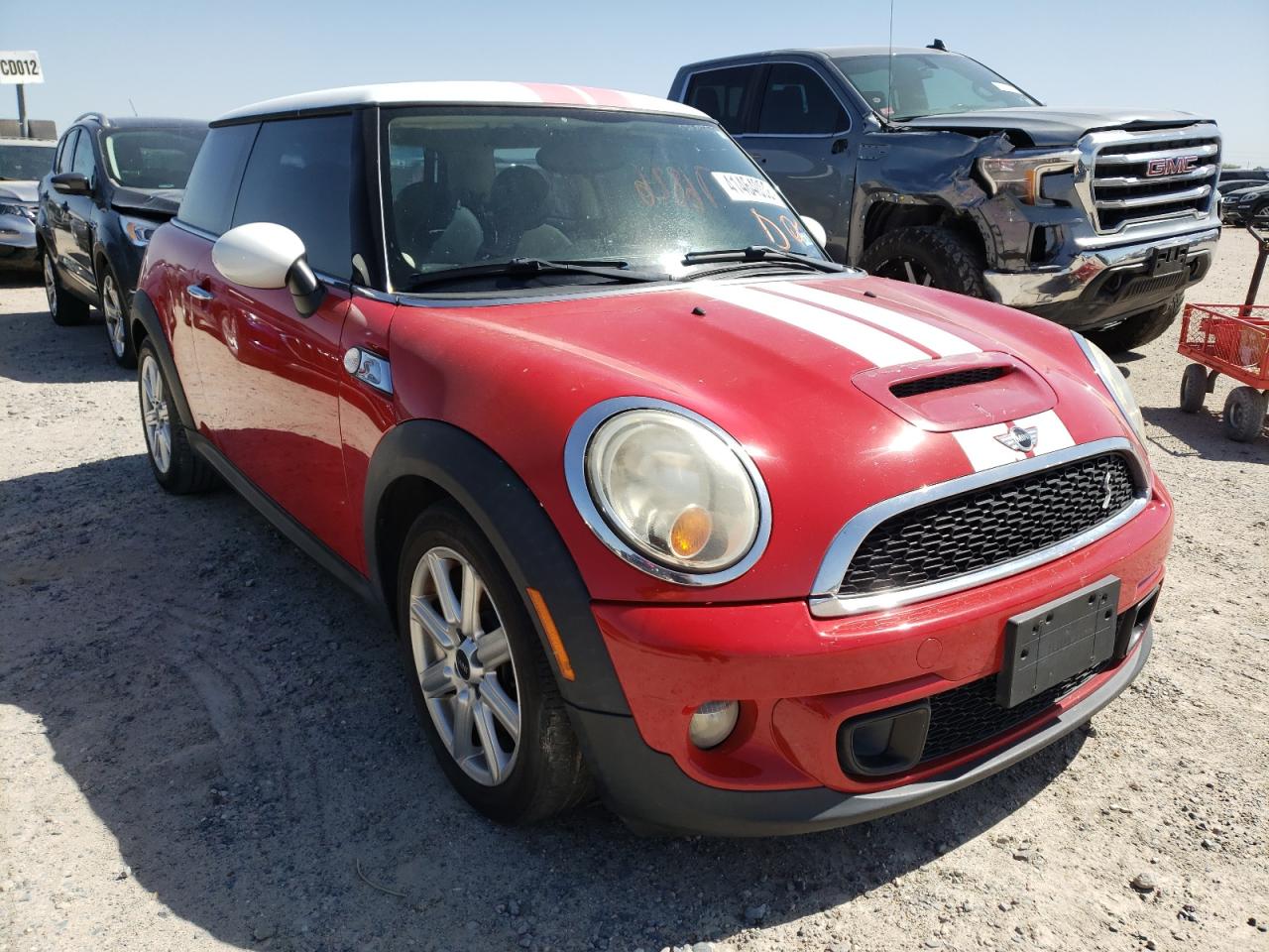 MINI COOPER S 2011 with VIN WMWSV3C54BTY23676 - Photo from auction