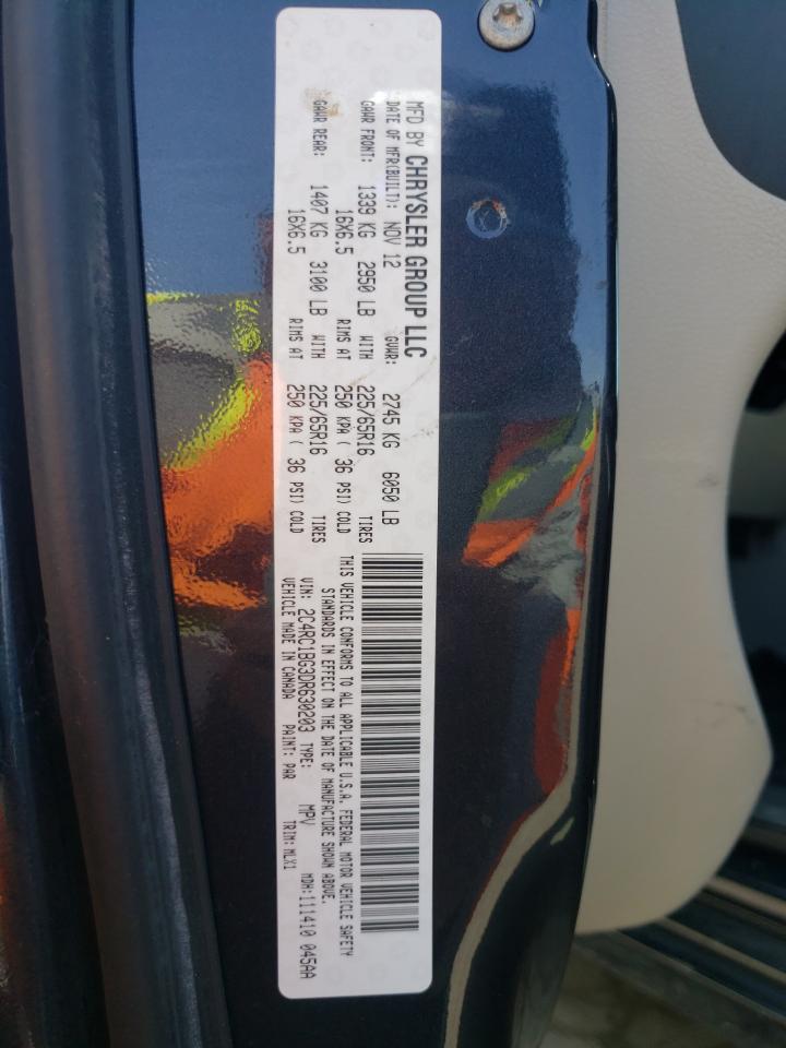 Photo 10 from auction – 2013 CHRYSLER TOWN AND C with VIN 2C4RC1BG3DR630203