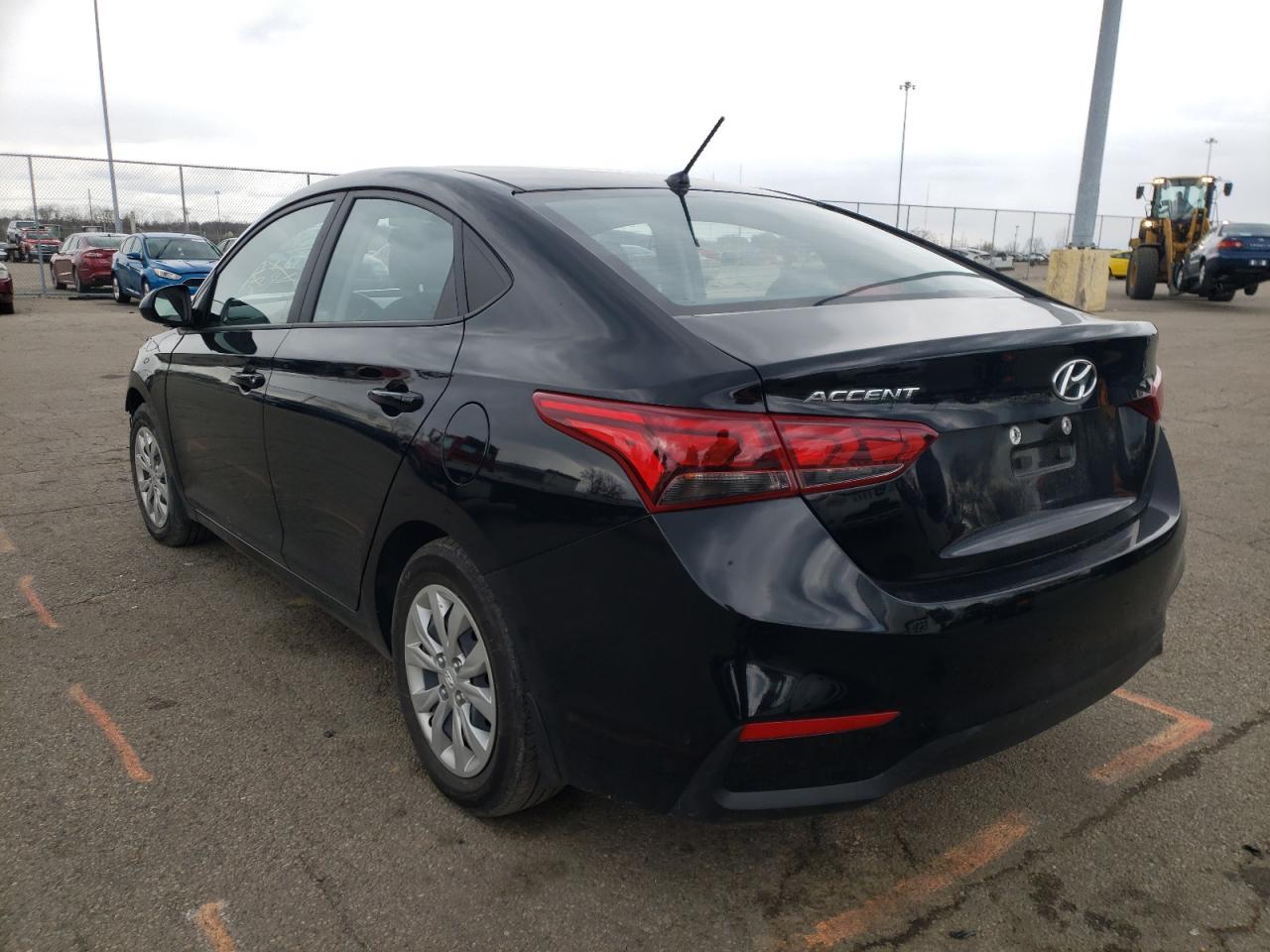Photo 3 from auction – 2020 HYUNDAI ACCENT SE with VIN 3KPC24A62LE125367