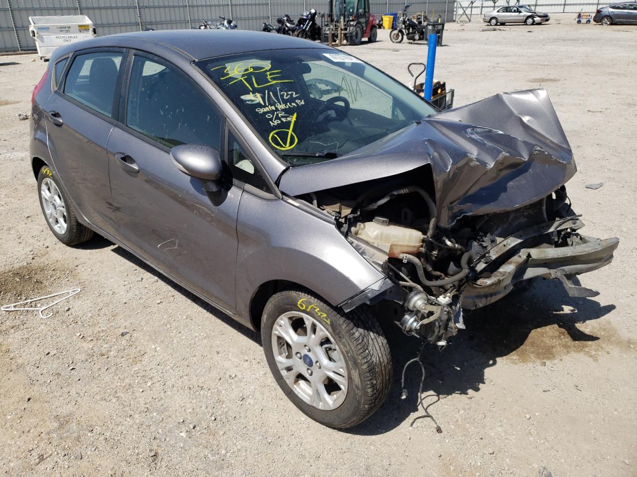 Photo 1 from auction – 2014 FORD FIESTA SE with VIN 3FADP4EJXEM123286